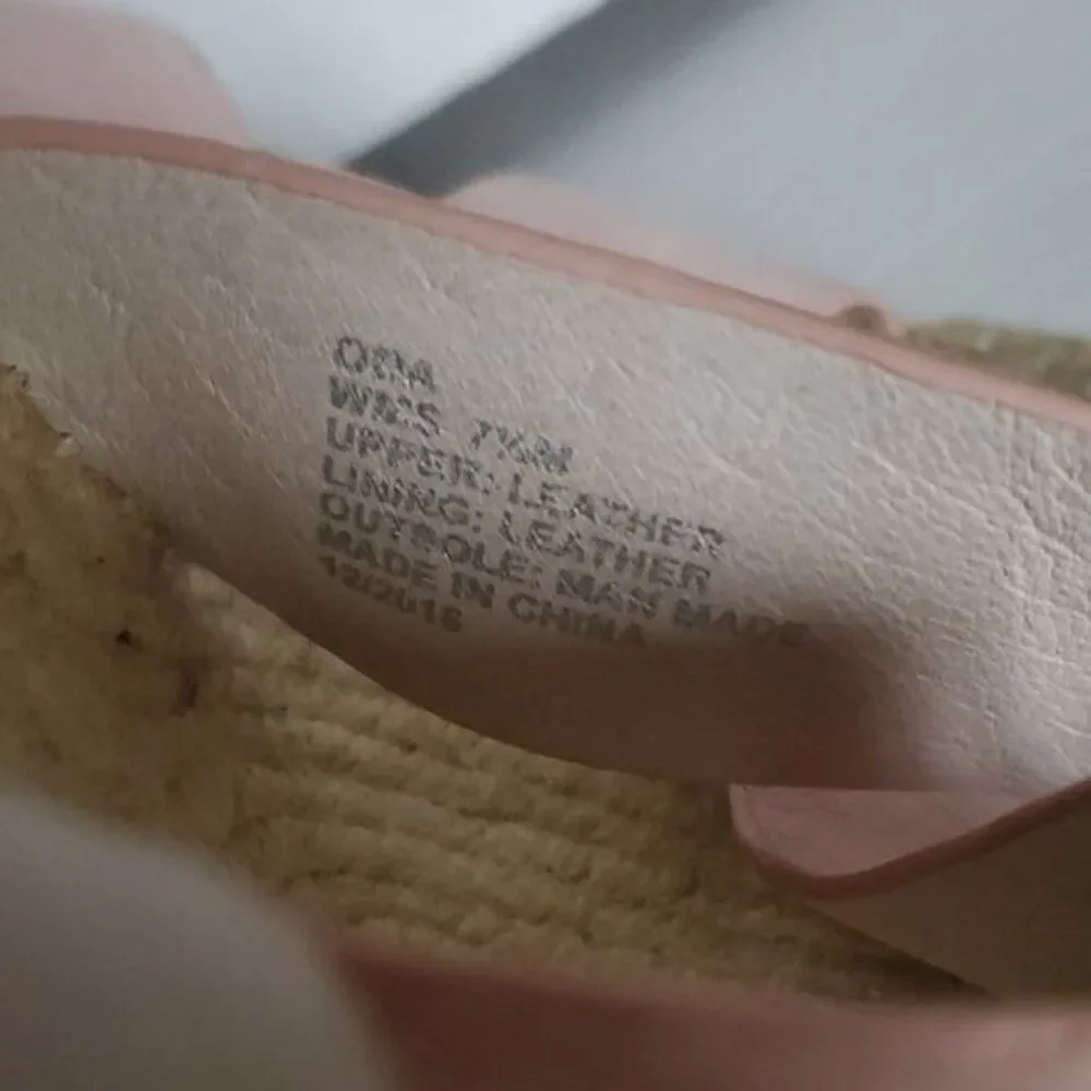 Kenneth Cole Espadrille Platform Wedges Sandals Heels New York Women's WOMAN 7.5